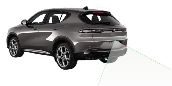 Alfa Romeo Tonale achteruitrijcamera bij Ataf Turnhout