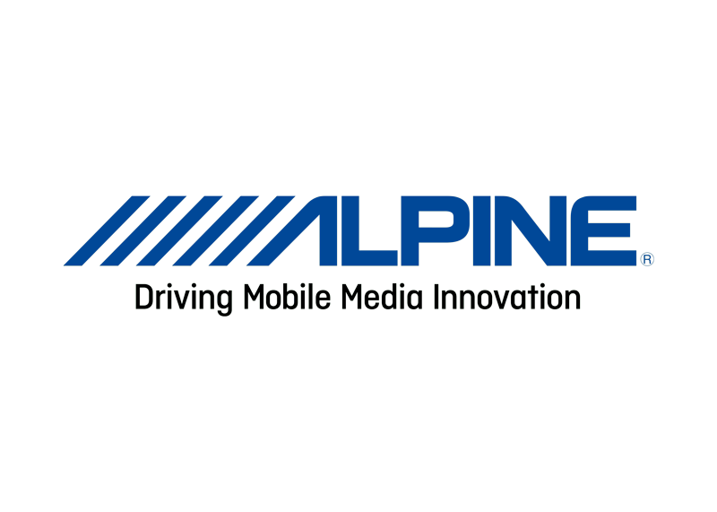 logo alpine electronics