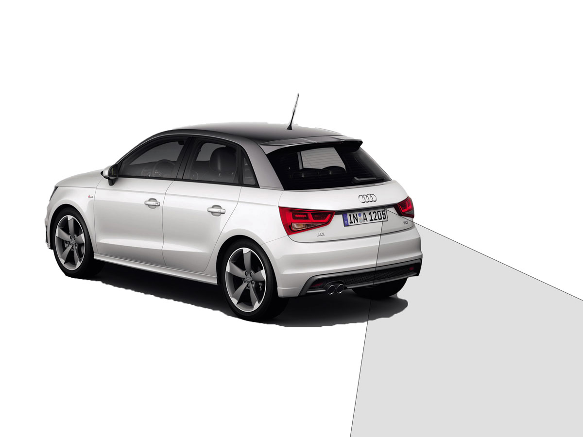 Audi A1 met achteruitrijcamera bij Ataf Turnhout