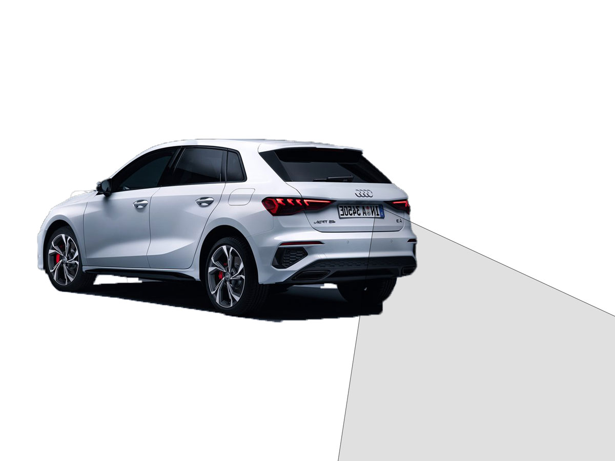 Audi A3 met achteruitrijcamera bij Ataf Turnhout