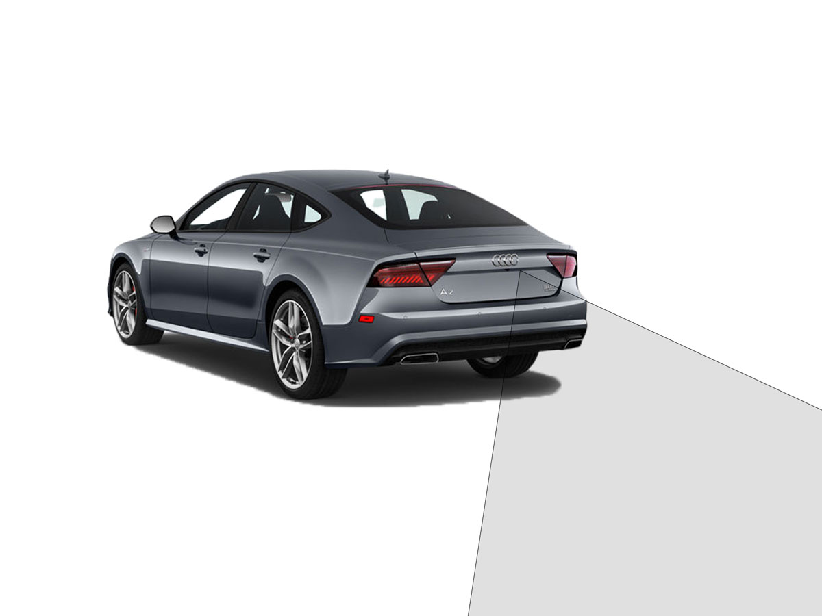 Audi A7 met achteruitrijcamera bij Ataf Turnhout