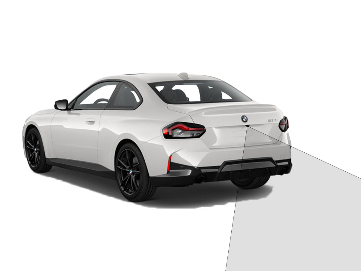 BMW 2 serie met achteruitrijcamera bij Ataf Turnhout