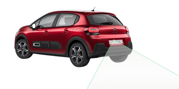 Citroen C3 met achteruitrijcamera bij Ataf Turnhout