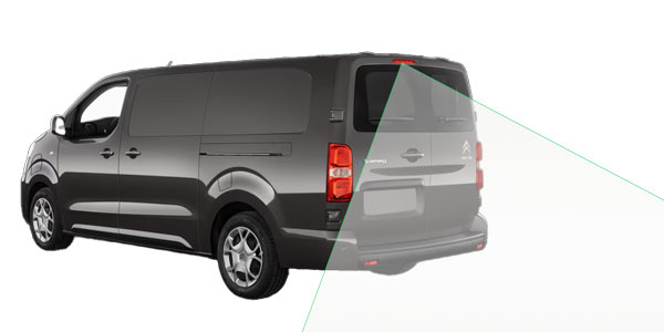 Citroen EJumpy met achteruitrijcamera bij Ataf Turnhout