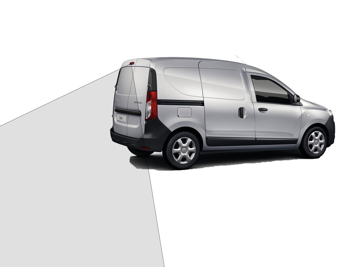 Dacia Dokker met achteruitrijcamera bij Ataf Turnhout