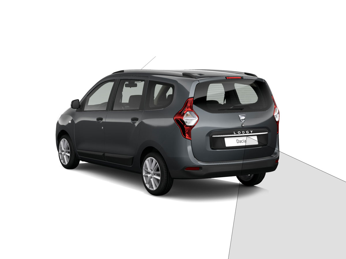 Dacia Lodgy met achteruitrijcamera bij Ataf Turnhout