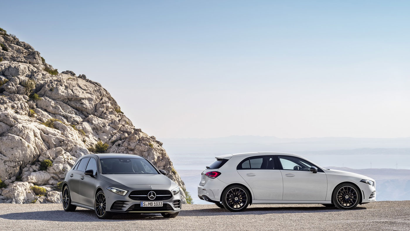 Mercedes A-klasse banner bij Ataf Turnhout