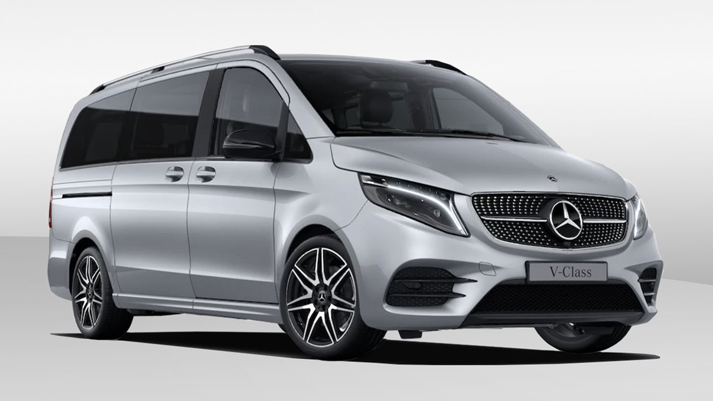 Mercedes V-class banner bij Ataf Turnhout