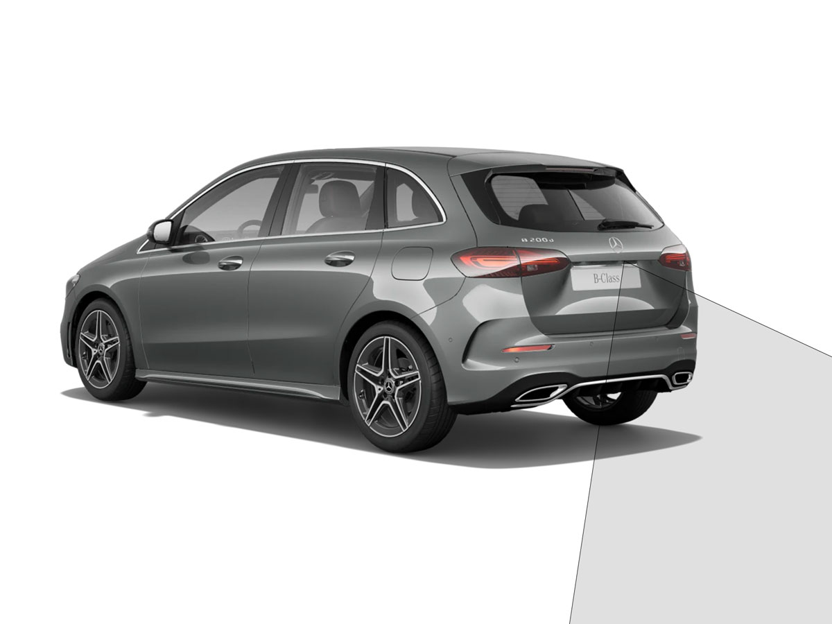 Mercedes B met achteruitrijcamera bij Ataf Turnhout