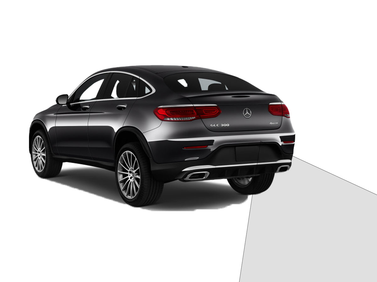 Mercedes GLC met achteruitrijcamera bij Ataf Turnhout