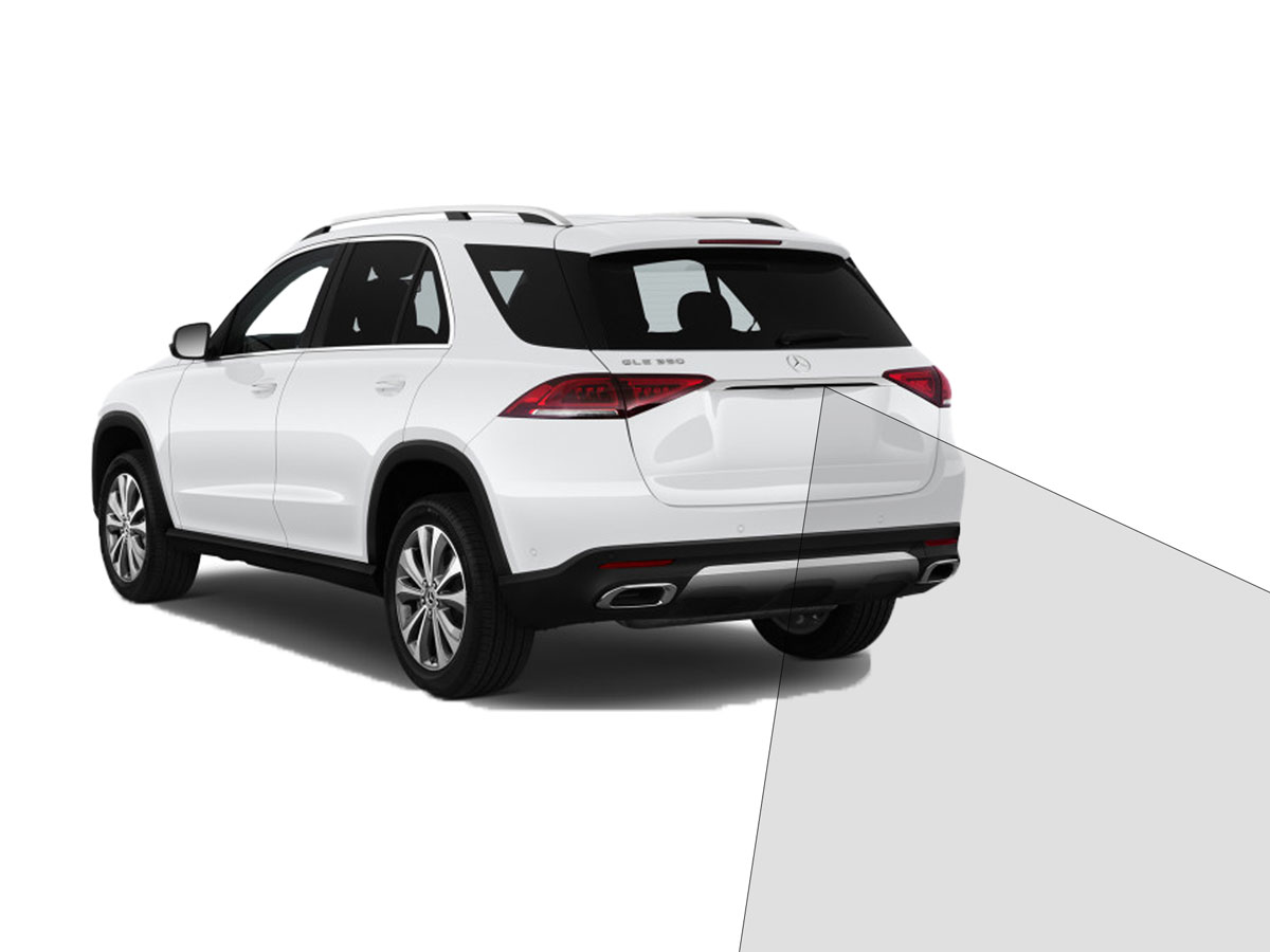 Mercedes GLE met achteruitrijcamera bij Ataf Turnhout