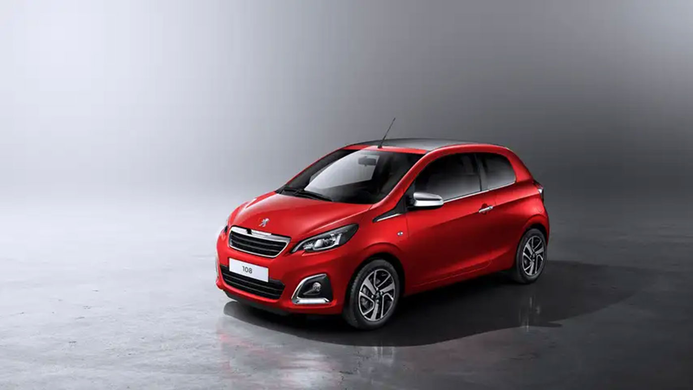 Peugeot 108 banner bij Ataf Turnhout