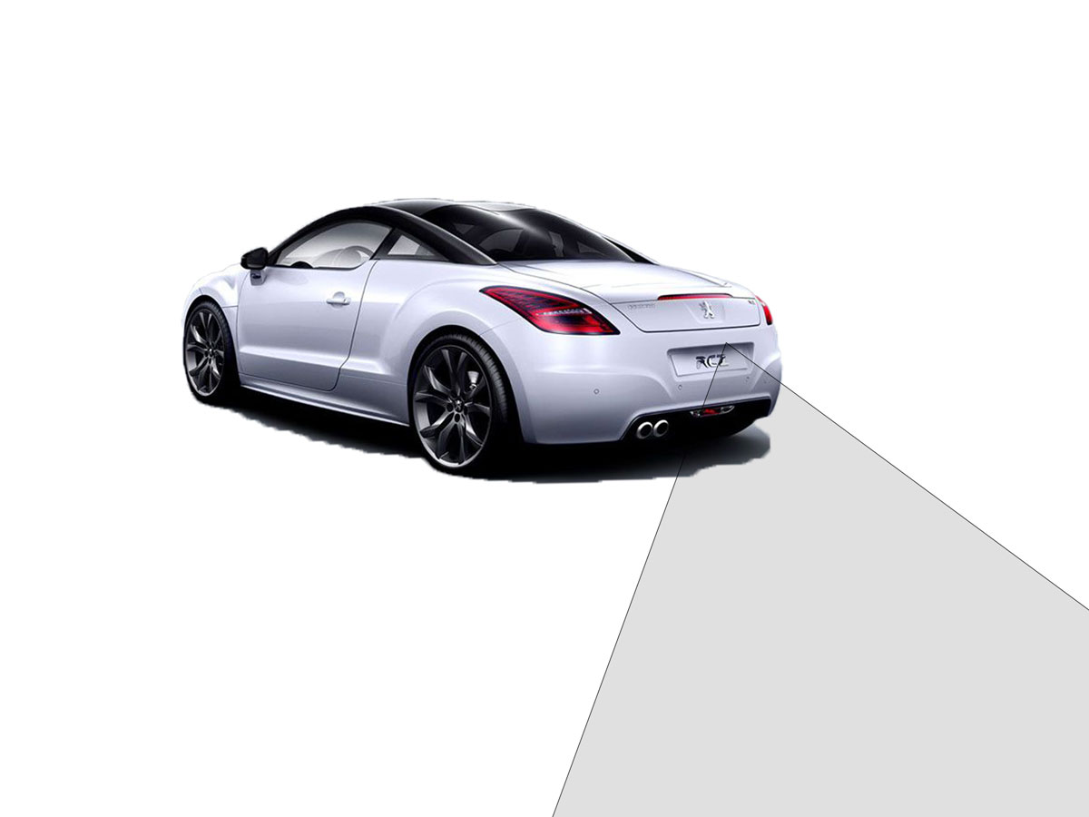 Peugeot RCZ met achteruitrijcamera bij Ataf Turnhout