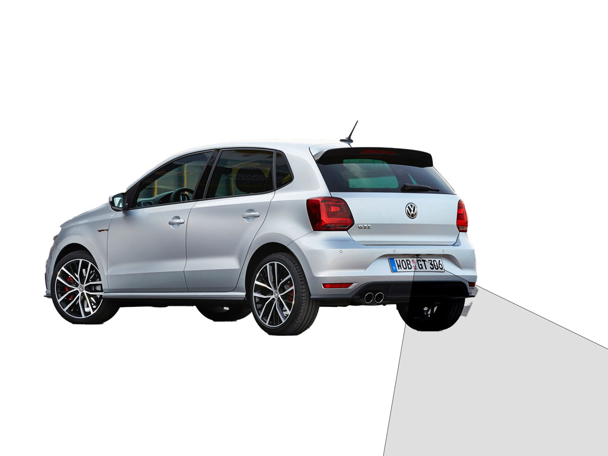 Volkswagen Polo met achteruitrijcamera bij Ataf Turnhout