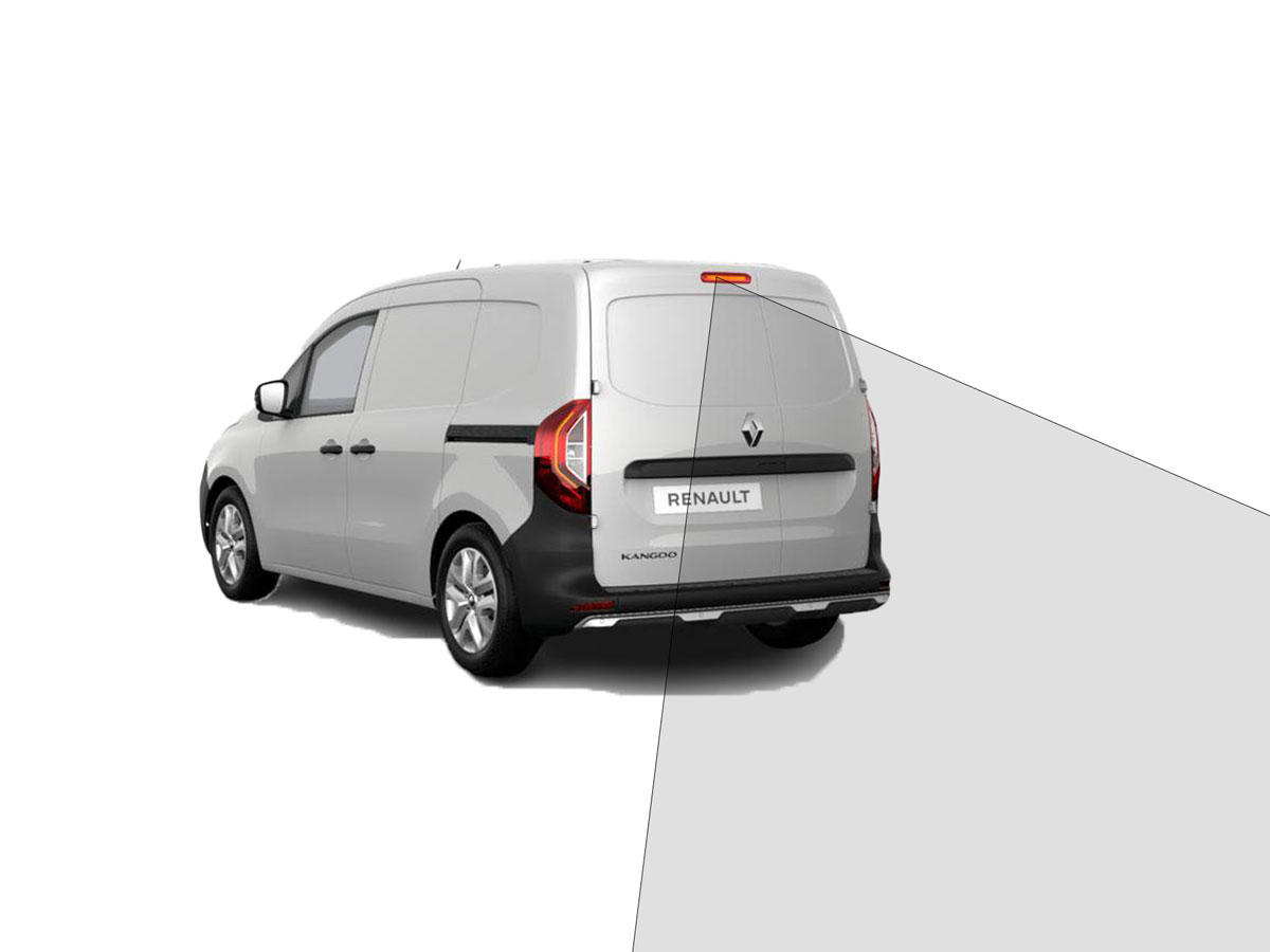 Renault Kangoo met achteruitrijcamera bij Ataf Turnhout