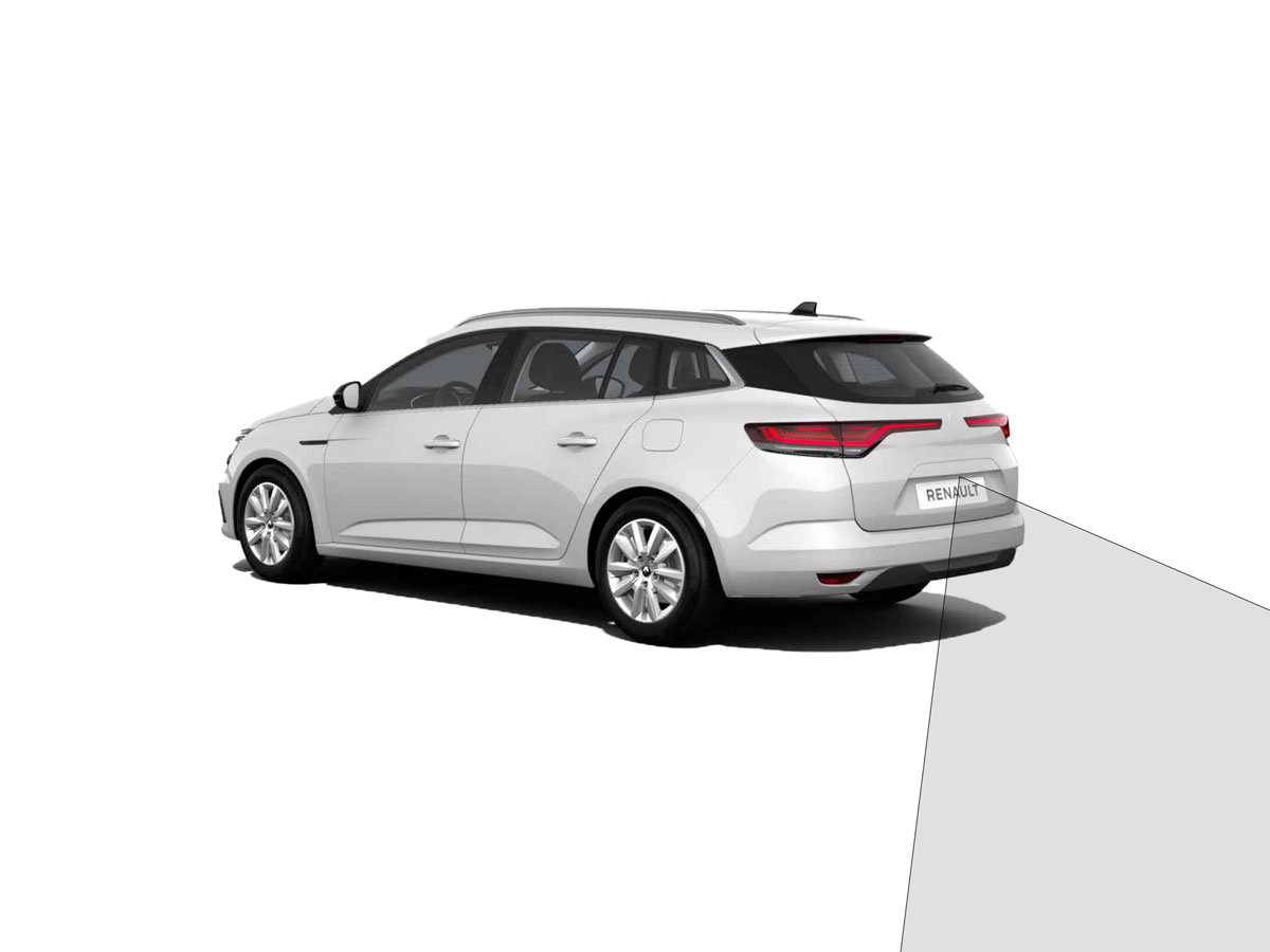 Renault Megane met achteruitrijcamera bij Ataf Turnhout