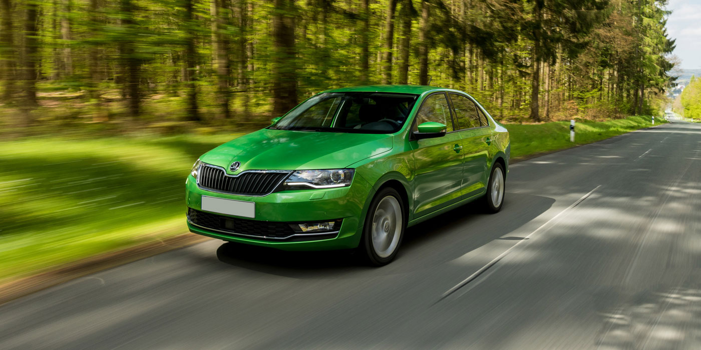 Skoda Rapid banner bij Ataf Turnhout
