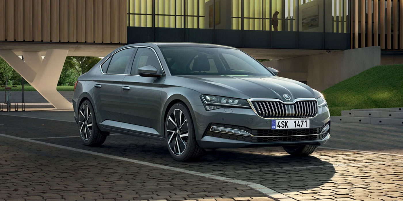 Skoda Superb banner bij Ataf Turnhout
