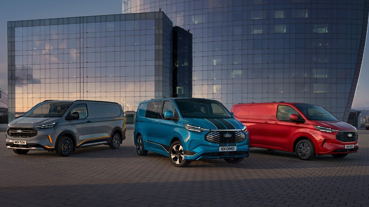 Ford Transit Custom banner bij Ataf Turnhout